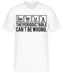 Periodic Table Genius · T-shirt standard Homme
