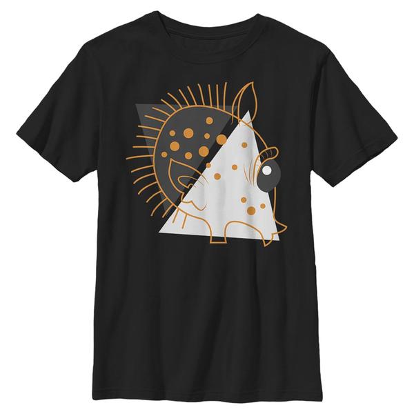 Aperçu: Star Wars - Greedo Spooky Lines - Enfant T-shirt - Noir - Devant