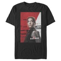 Marvel - Black Widow - Yelena Belova Widows Sister - Men's T-Shirt - Black - Front