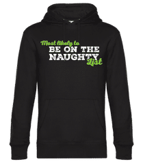 Likely To Be Naughty · Männer Standard Hoodie