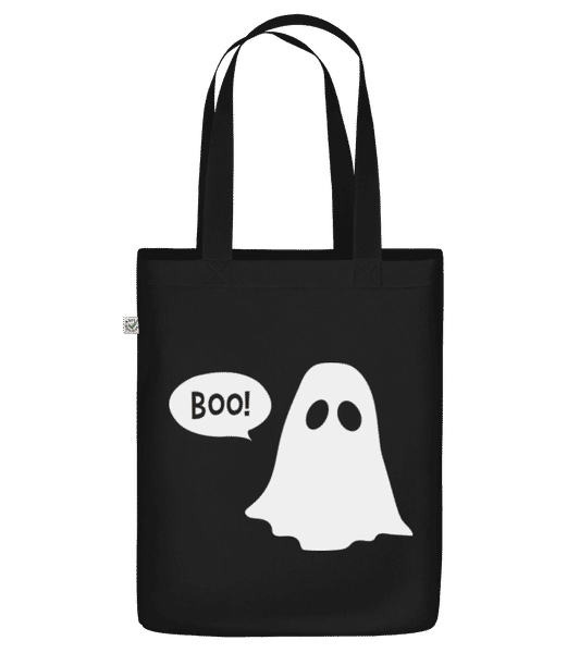 Aperçu: Boo - Sac en toile bio - Noir - Devant