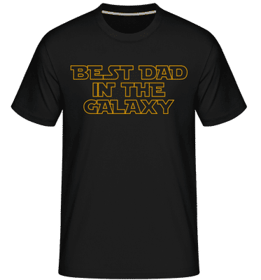 Best Dad In The Galaxy -  T-Shirt Shirtinator homme - Noir - Devant