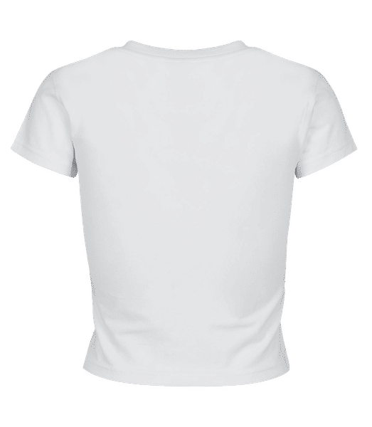 Aperçu: Holi Festival 2025 - Crop top - Blanc - Derrière