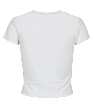 Football Amour Allemagne - Crop top - Blanc - Derrière