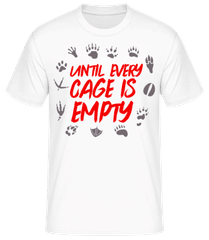 Until Every Cage Is Empty · T-shirt standard Homme