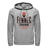 Star Wars - Book of Boba Fett - Logo Fennec Shand Elite Mercenary - Unisex Hoodie - Heather grey - Front