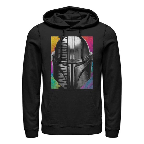 Aperçu: Star Wars - The Mandalorian - Mandalorian Inverse - Unisex Sweat à capuche - Noir - Devant