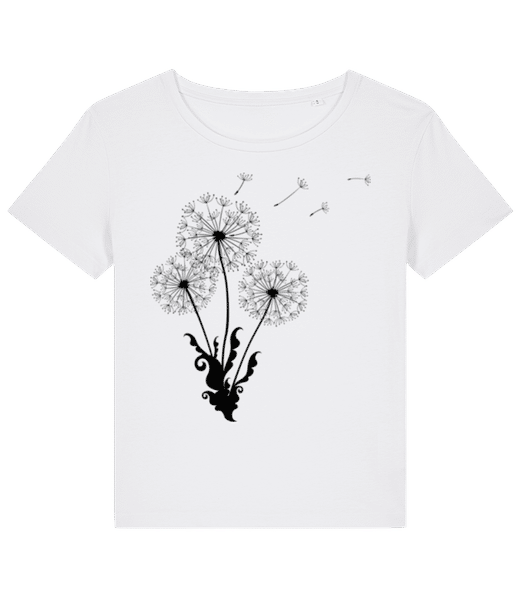 Aperçu: Dandelion Comic - T-shirt bio Femme Stanley Stella 2.0 - Blanc - Devant