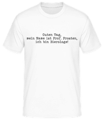 Mein Name Ist Prof Prosten Bin Bierologe · Männer Basic T-Shirt