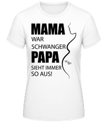 Mama War Schwanger · Frauen Basic T-Shirt