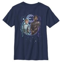 Marvel - Eternals - Duo Sprite Kingo - Kids T-Shirt - Navy - Front