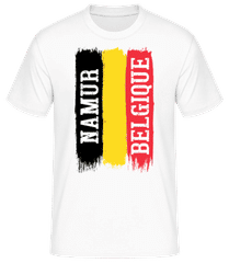 Namur Belgique Sud Drapeau · T-shirt standard Homme