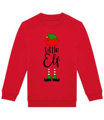 Little Elf Abstract - Sweat-shirt standard pour enfant - Rouge - Devant