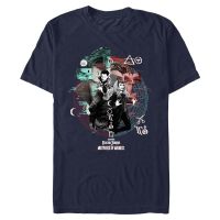 Marvel - Doctor Strange - Doctor Strange & Scarlet Witch Magic Glitch - Hombres Camiseta - Marino - delante