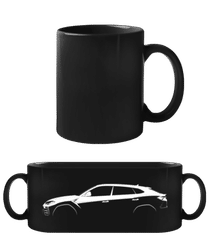 'Lamborghini Urus' Silhouette · Schwarze Tasse