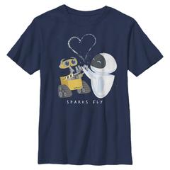 Pixar - Wall-E - Wall-e Sparks Fly - Kinder T-Shirt