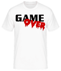 Game Over Schrift · T-shirt standard Homme