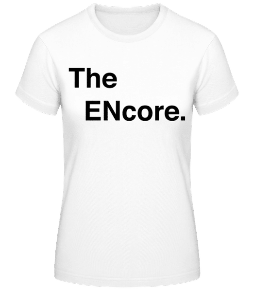 Aperçu: The Encore - T-shirt femme B&C - Blanc - Devant