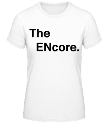 The Encore - T-shirt femme B&C - Blanc - Devant
