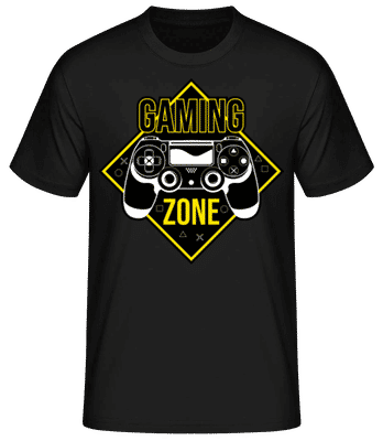 Gaming Zone - T-shirt standard Homme - Noir - Devant
