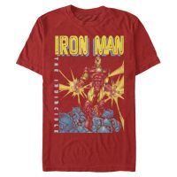 Marvel - Avengers - Iron Man - Men's T-Shirt - Red - Front
