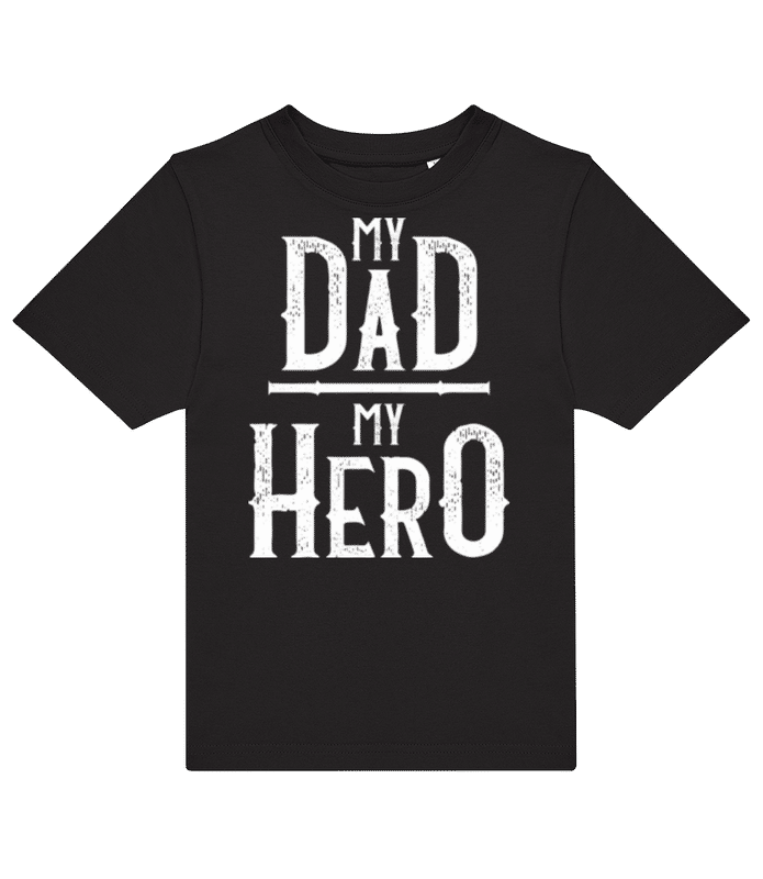 Náhľad: My Dad My Hero - Pánske tričko B&C - Čierna - Predné