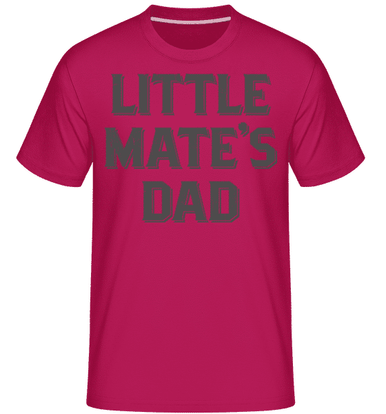 Preview: Little Mates Dad -  Shirtinator Men's T-Shirt - Magenta - Front