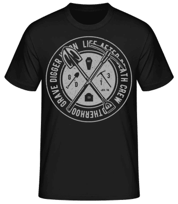 Grave Digger - T-shirt standard Homme - Noir - Devant