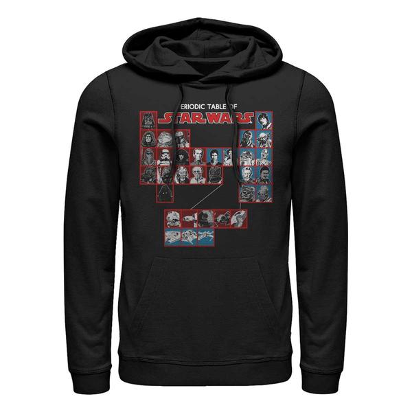 Aperçu: Star Wars - Skupina Hero Chart - Unisex Sweat à capuche - Noir - Devant