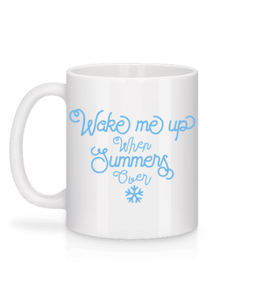 Aperçu: Wake Me Up Summer - Mug en céramique blanc - Blanc - Derrière