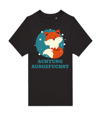 Achtung Ausgefuchst · Kinder T-Shirt B&C