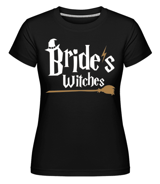 Aperçu: Brides Witches -  T-shirt Shirtinator femme - Noir - Devant