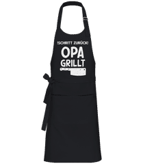 Schritt Zurück Opa Grillt · Profi Kochschürze