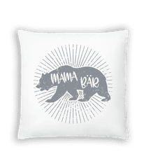 Mama Bär Grau · Kissen
