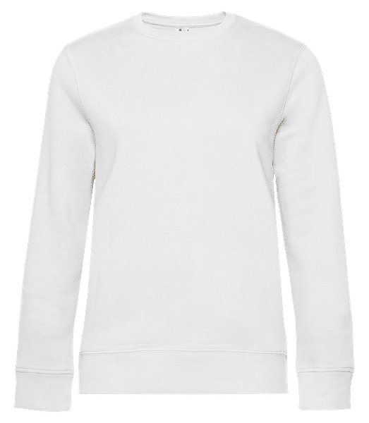 Aperçu: Sweat-shirt standard pour femme - Blanc - Devant
