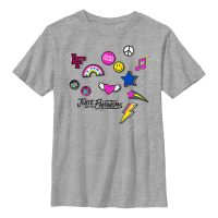Netflix - Julie And The Phantoms - Icons JATP - Niños Camiseta - Gris moteado - delante
