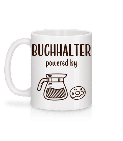 Buchhalter - Tasse - Weiß - Hinten