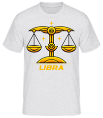 Mecha Robotic Zodiac Sign Libra · Men's Basic T-Shirt
