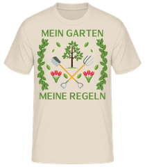 Mein Garten Meine Regeln · Männer Basic T-Shirt