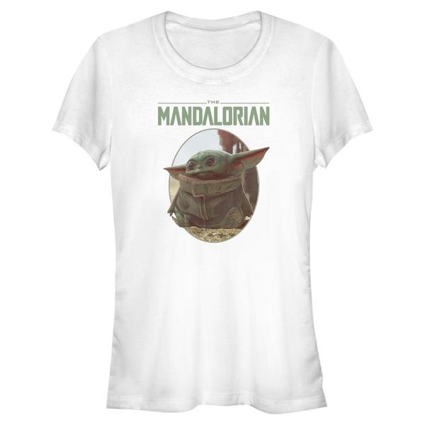 Aperçu: Star Wars - The Mandalorian - The Child The Look - Femme T-shirt - Blanc - Devant