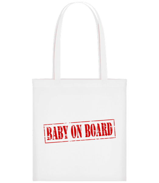 Aperçu: Baby On Board - Tote Bag - Blanc - Devant