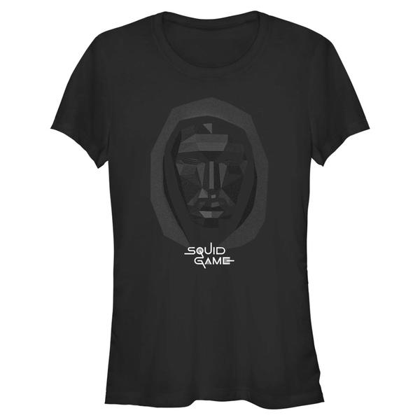Vorschau: Netflix - Squid Game - Logo Front Man Geometric - Frauen T-Shirt - Schwarz - Vorne