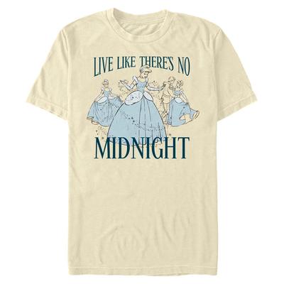 Disney princesas - Popelka Midnight - Hombres Camiseta - Crema - delante