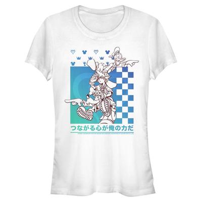 Disney - Kingdom Hearts - Skupina Power Friends - Women's T-Shirt - White - Front