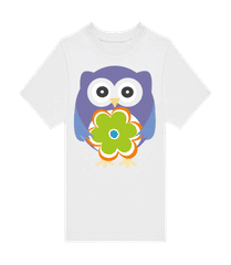 Hibous Et Fleures · T-shirt enfants B&C