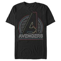 Marvel - Avengers - Logo Neon Avengers - Men's T-Shirt