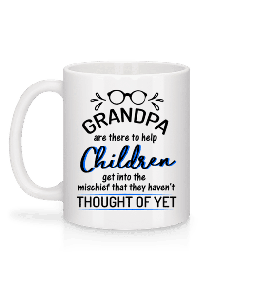 Aperçu: Granpas Are There To Help - Mug en céramique blanc - Blanc - Derrière
