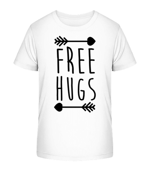 Aperçu: Free Hugs - T-shirt bio Enfant Stanley Stella 2.0 - Blanc - Devant