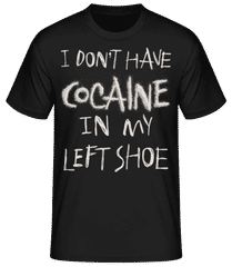 I Don't Have Cocaine In My Left Shoe · Men's B&C T-Shirt