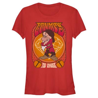 Disney - Schneewittchen - Rejpal Gig - Frauen T-Shirt - Rot - Vorne